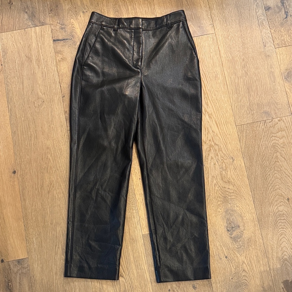 Aritzia - Babaton Vegan Leather Command Cropped Pant